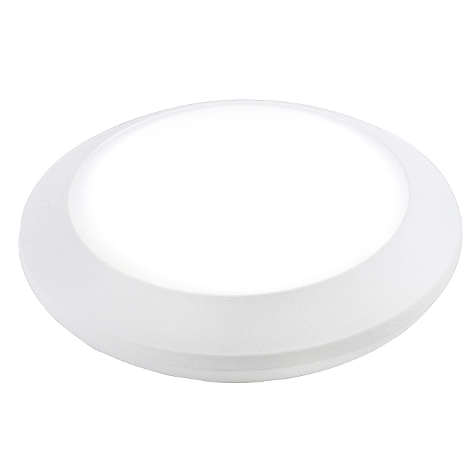 Plafond BERTA 1xGX53 15W/9W botão CCT (2cores) Alt.8xD.27,5cm resina branca