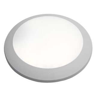 Plafond UMBERTA 2xE27 IP66 Alt.9,4xD.35cm resina cinza