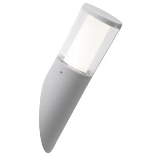 Aplique CARLO DECO 1xGU10 4,8W botão CCT (2cores) IP55 C.10xL.17xAlt.34cm resina cinza