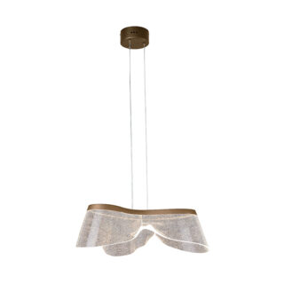 Suspensão CAMILLE CCT 20W LED 620lm 2700K/4000K/6000K D.53cm Dourado