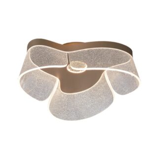 Plafond CAMILLE CCT 40W LED 1000m 2500K/4000K/6000K D.50cm Dourado