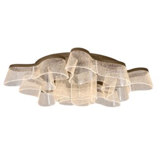 Plafond CAMILLE CCT 100W LED 4000lm 2700K/4000K/6000K D.108,5cm Dourado