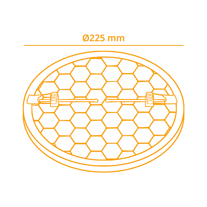 Foco de encastrar LIRA CCT redondo 36W LED 4000lm 3000-4000-6500K Alt.2xD.22cm branco - Image 4