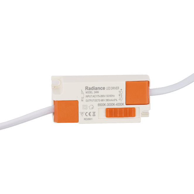Foco de encastrar RUPIA CCT quadrado 24W LED 2600lm 3000-4000-6500K C.17,5xL.17,5xAlt.2cm branco - Image 3