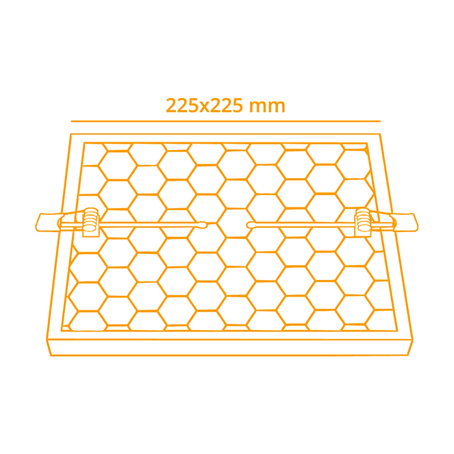 Foco de encastrar RUPIA CCT quadrado 36W LED 4000lm 3000-4000-6500K C.23xL.23xAlt.2cm branco - Image 4