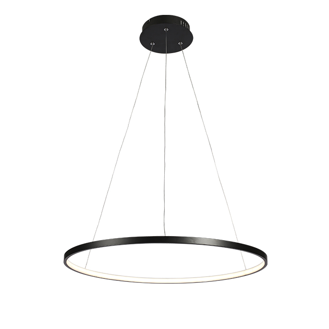 Suspensão SELMA 26W LED 3CCT 840lm D.60cm preto