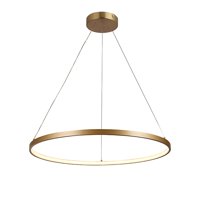 Suspensão SELMA 26W LED 3CCT 840lm D.60cm dourada