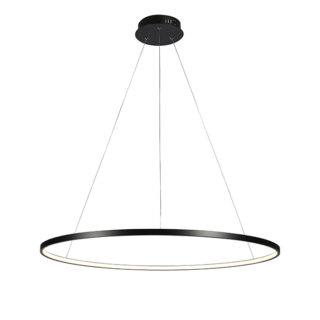 Suspensão SELMA 36W LED 3CCT 1100lm D.80cm preto