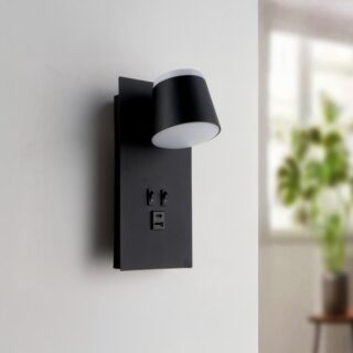 Aplique de Parede LED Ajustável Black Down 17W 4000K