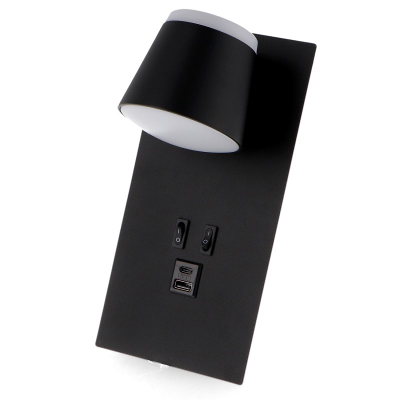 Aplique de Parede LED Ajustável Black Down 17W 4000K - Image 4