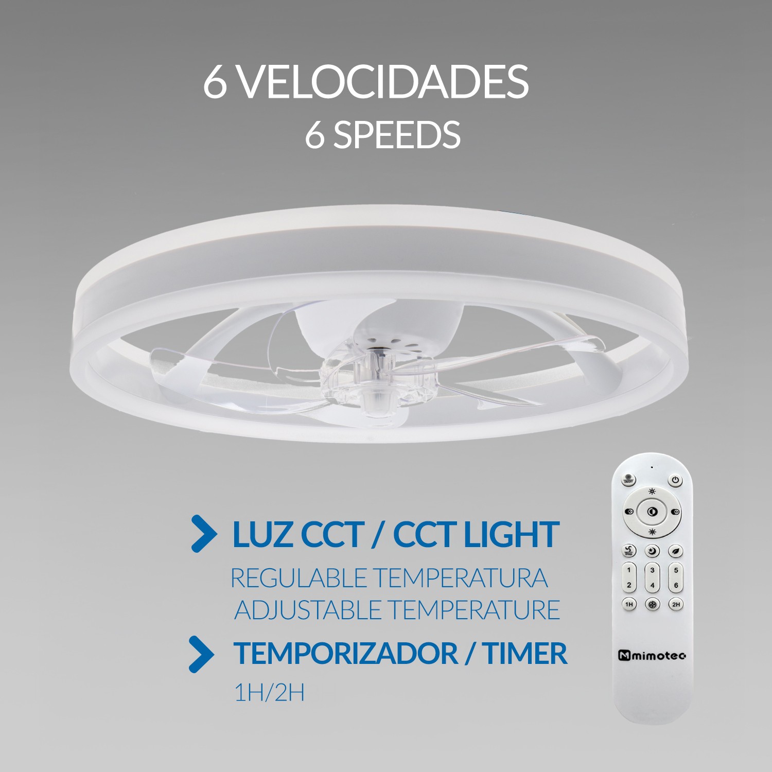 Ventoinha de Teto LED Verona CCT - Image 4