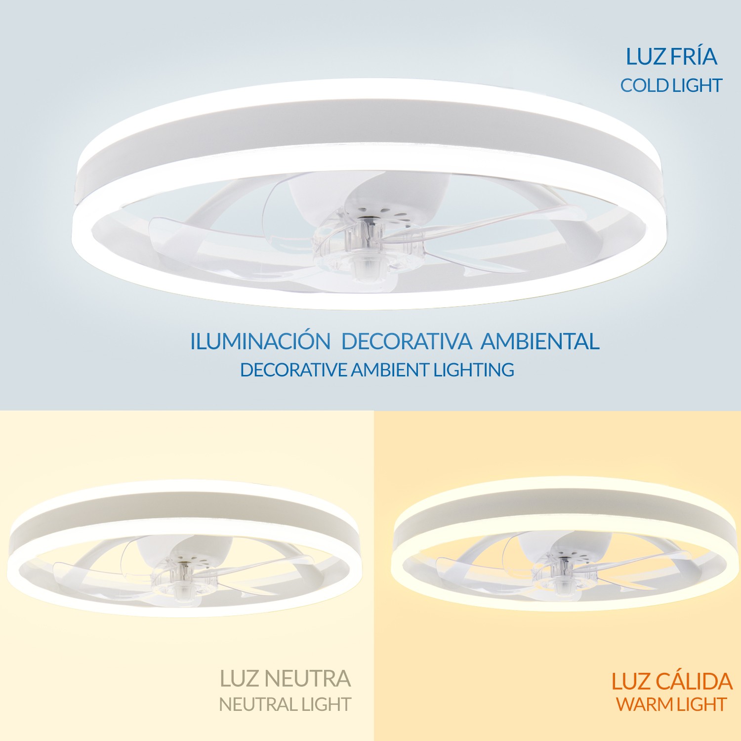 Ventoinha de Teto LED Verona CCT - Image 6