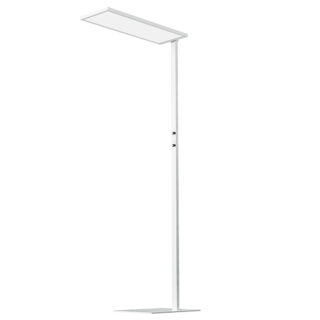 Candeeiro de pé WORK LED 60W+40W 5800+3000lm 4000K branco