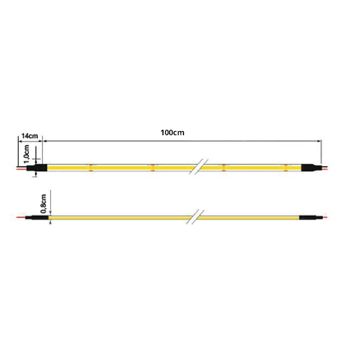 Fita LED COB 230V 15W/m 520LED/m 6000K IP68 1m (múltiplos de 5m) - Image 2