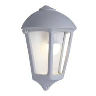 Aplique GIULIO 1xE27 IP55 C.26,5xL.14xAlt.37,5cm resina cinzento