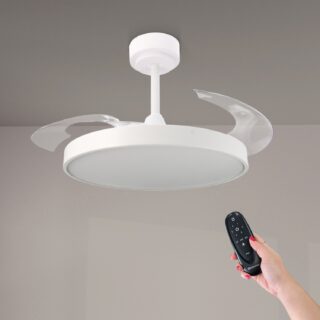 Ventoinha de Teto LED Coal Ø108 cm CCT