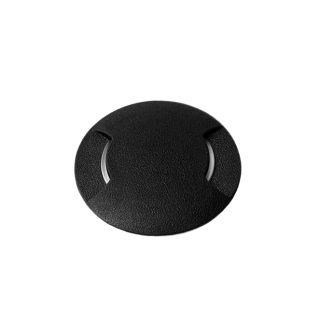 Foco de encastrar solo CECI 1xGX23 3W botão CCT (3cores) IP67 Alt.9,3xD.12cm resina preta