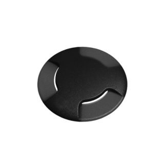 Foco de encastrar solo CECI 1xGX23 3W botão CCT (3cores) IP67 Alt.9,3xD.12cm resina preta