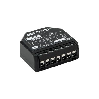Shelly 2PM Gen3 — Relé 2 canais 10A com Medição de Consumo, Controlo de Estores (relé duplo)