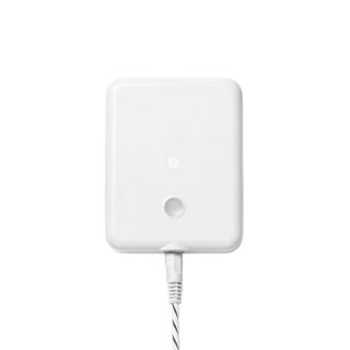 Shelly Flood Gen4 Preto — Sensor de Inundação/chuva a Pilha Wi-Fi + Zigbee + Matter