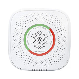 Shelly GAS LPG — Sensor de Deteção de Gás GPL com Alarme Sonoro e Luminoso, Wi-Fi