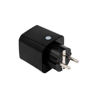 Shelly Plug M Gen3 Preto — Tomada Inteligente Wi-Fi 13A 3000W com Medição