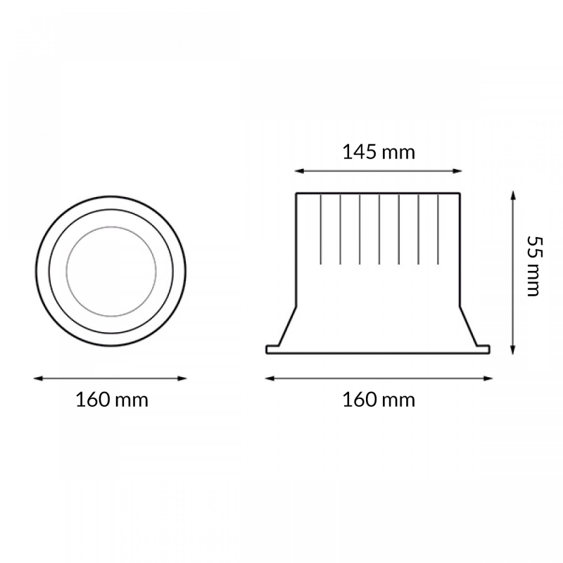 Downlight LED White Luxtar 30W CCT - Image 2