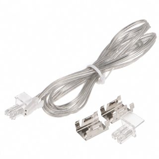Kit de Ligação Inicial para Fita LED EasyLed, Pack de 2 Clips de Fixação e Tampa