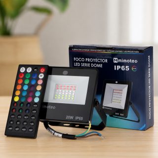 Projetor LED Serie Dome 20W RGB