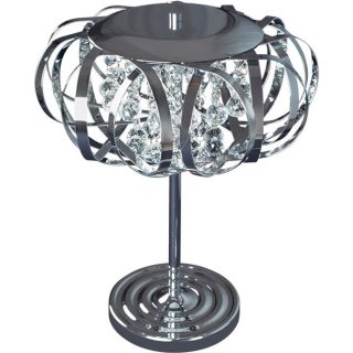Candeeiro de mesa GLACIAR 3xG9 Alt.50xD.43cm cromado