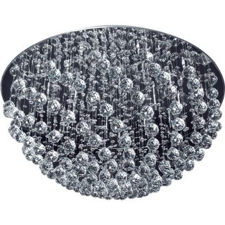 Plafond HERMINIA 24xG4 12V Alt.30xD.65cm cromado
