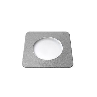 Aplique/Foco de encastrar CECI quadrado 1xGU10 4,8W 2CCT IP66 C.9,2xL.9,2xAlt.12,7cm resina cinza