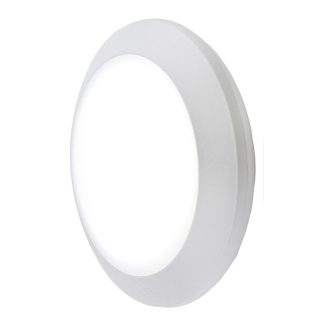 Aplique BERTA 1xE27 IP66 Alt.8xD.27,5cm resina branca