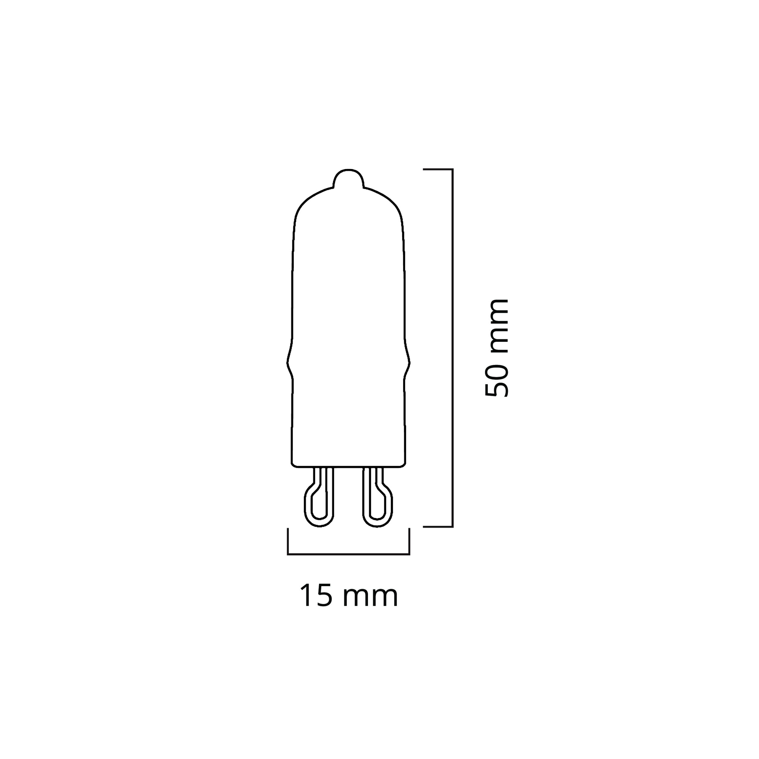 Lâmpada G9 CAPSULED Regulável 4W 4000K 360lm - Image 2