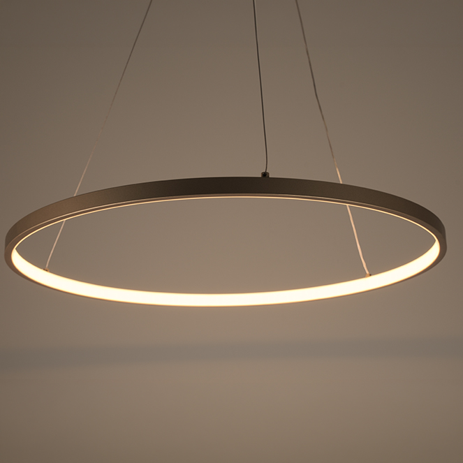 Suspensão SELMA 26W LED 3CCT 840lm D.60cm dourada - Image 3
