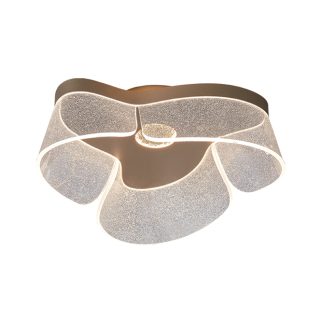 Plafond CAMILLE CCT 40W LED 1000m 2500K/4000K/6000K D.50cm Dourado