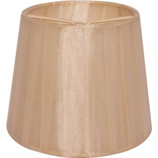 Abat-jour AUSTRALIANO redondo cónico com pinça Alt.10 D.12cm bege