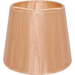 Abat-jour AUSTRALIANO redondo cónico com pinça Alt.10xD.12cm dourado