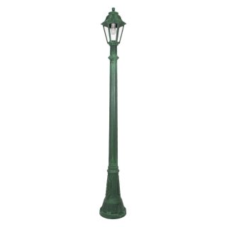 Pilar ANNA 1xE27 8,5W botão CCT (3cores) IP55 Alt.182xD.24,5cm resina verde