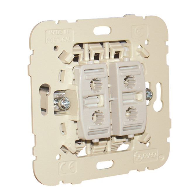 Botão basculante/Comutador de escada 10A 250Vac