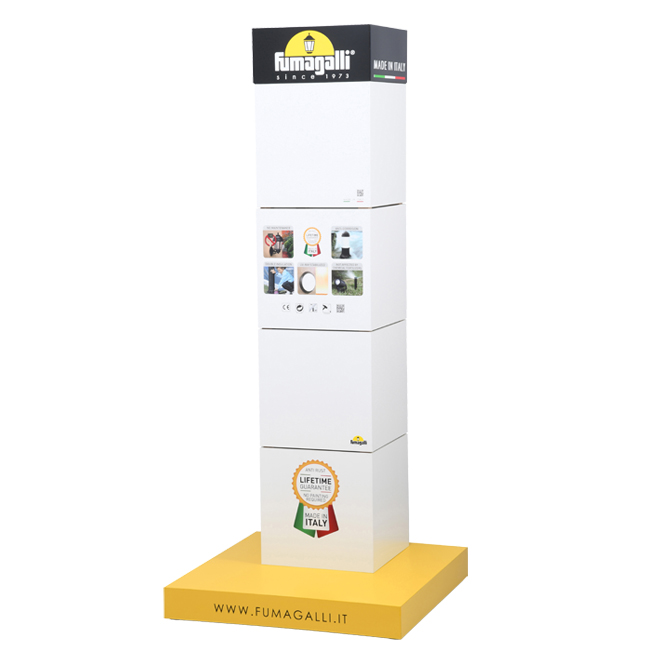 Stand FUMAGALLI para exposição de produtos