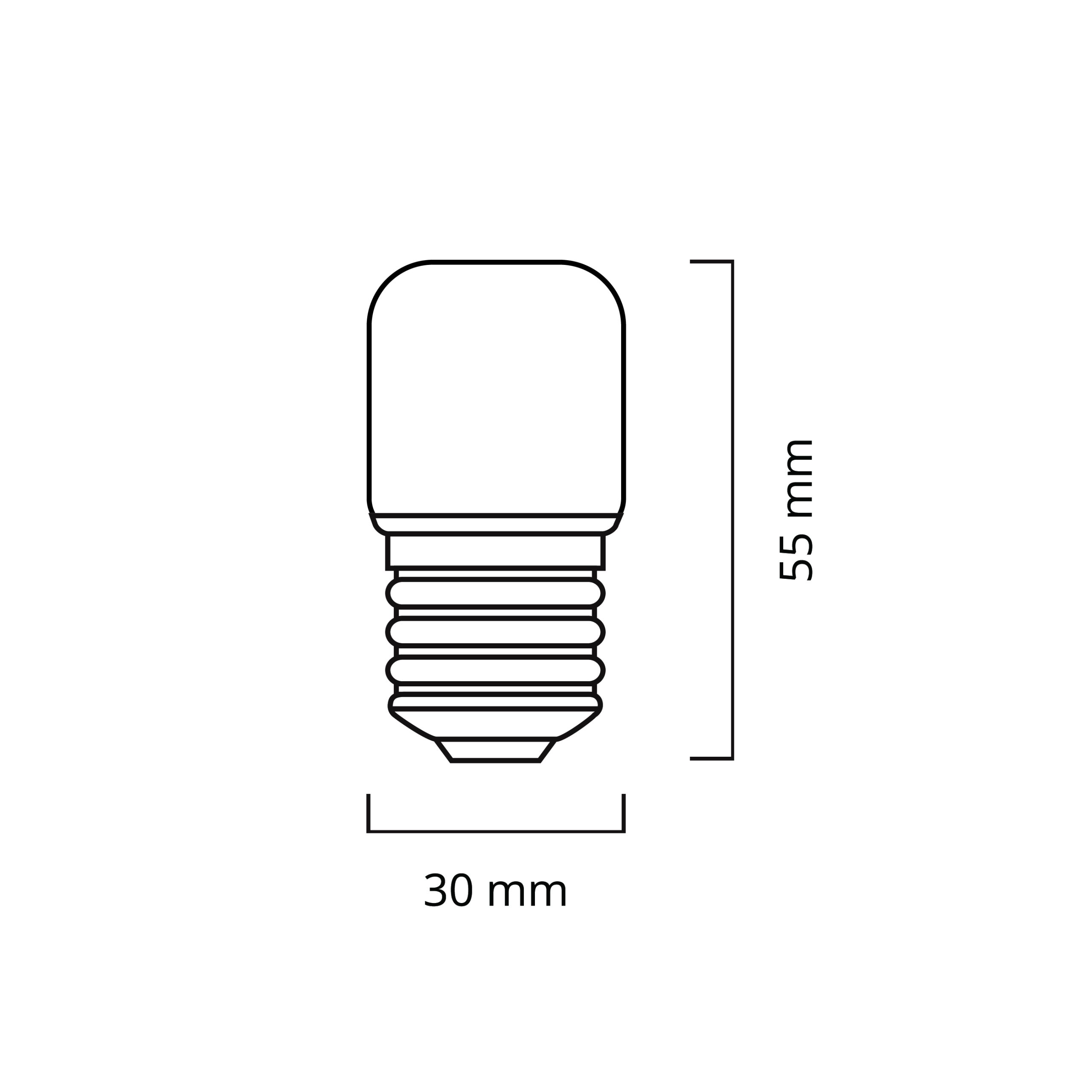 Lâmpada E27 (grosso) Mini SKYSMD LED 3W 4000K 240lm 180° - Image 2