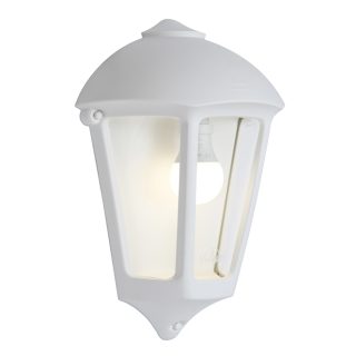 Aplique GIULIO 1xE27 IP55 C.26,5xL.14xAlt.37,5cm resina branco
