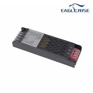 Transformador de tensão constante AC/DC (Driver) 24Vdc 100W 16,2x5,1x2,75cm, em metal