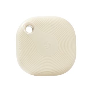 Shelly BLU Button Tough 1 ZB Marfim — Botão robusto Bluetooth + Zigbee, IP54