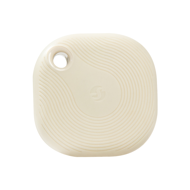 Shelly BLU Button Tough 1 ZB Marfim — Botão robusto Bluetooth + Zigbee, IP54