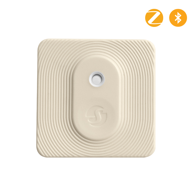 Shelly BLU H&T ZB Marfim — Sensor de Temperatura e Humidade, Bluetooth + Zigbee
