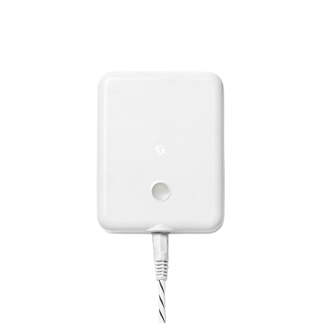 Shelly Flood Gen4 Preto — Sensor de Inundação/chuva a Pilha Wi-Fi + Bluetooth + Zigbee + Matter