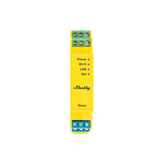Shelly Pro RGBWW PM — Controlador LED 5 canais c/ Medição, calha DIN, Wi-Fi + Bluetooth + LAN - Image 2