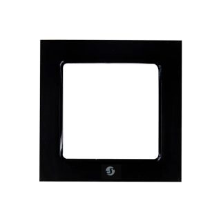 Shelly Wall Frame 1 Preto — Moldura/Espelho para interuptor Shelly Wall Switch